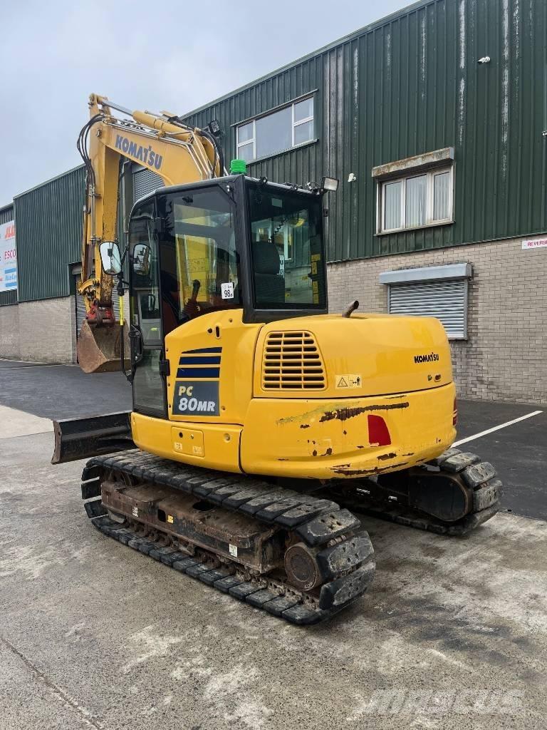 Komatsu PC80MR-5E0 Малые экскаваторы 7т-12т
