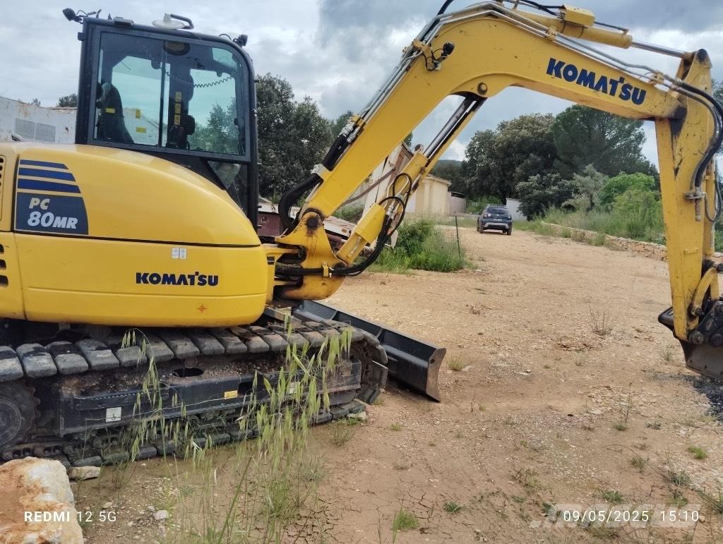 Komatsu PC 80 MR Малые экскаваторы 7т-12т