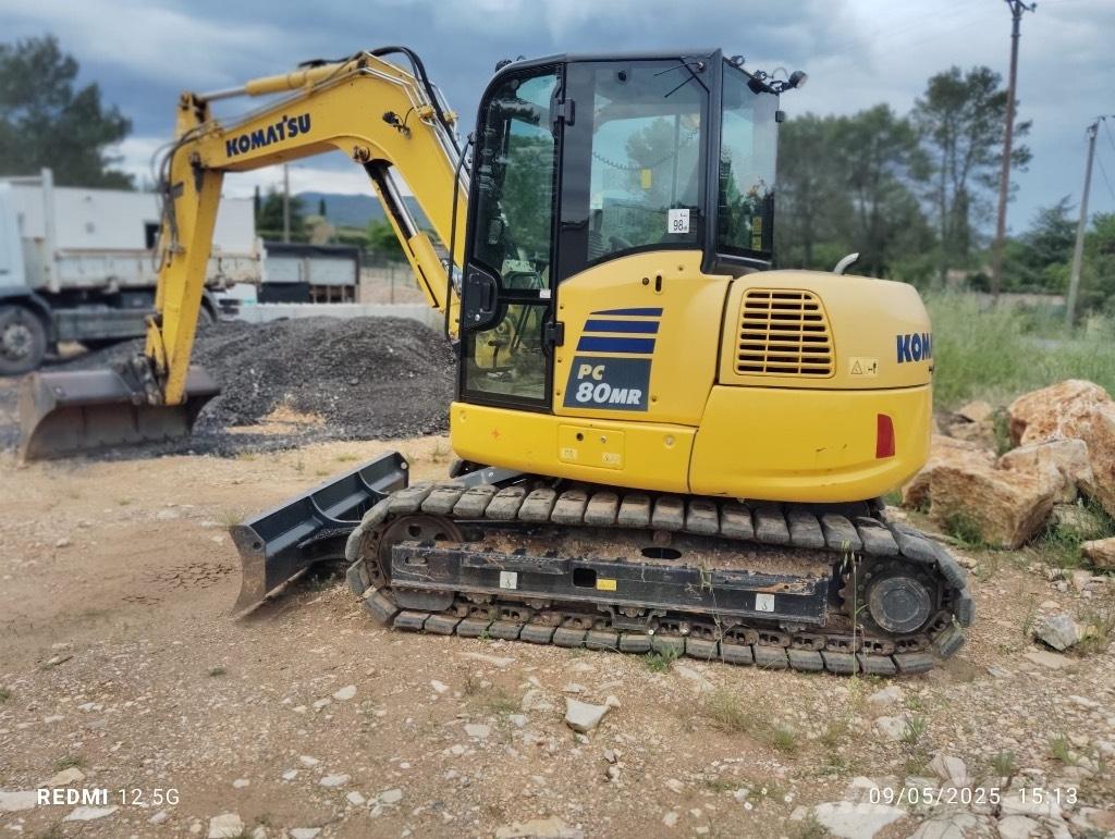 Komatsu PC 80 MR Малые экскаваторы 7т-12т
