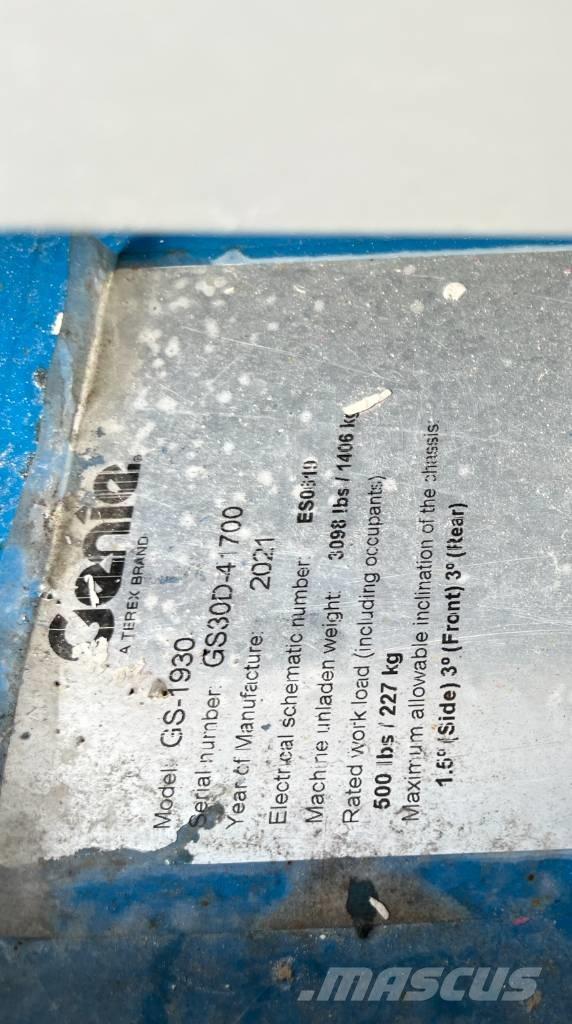 Genie GS 1930E-Drive Ножничные подъемники