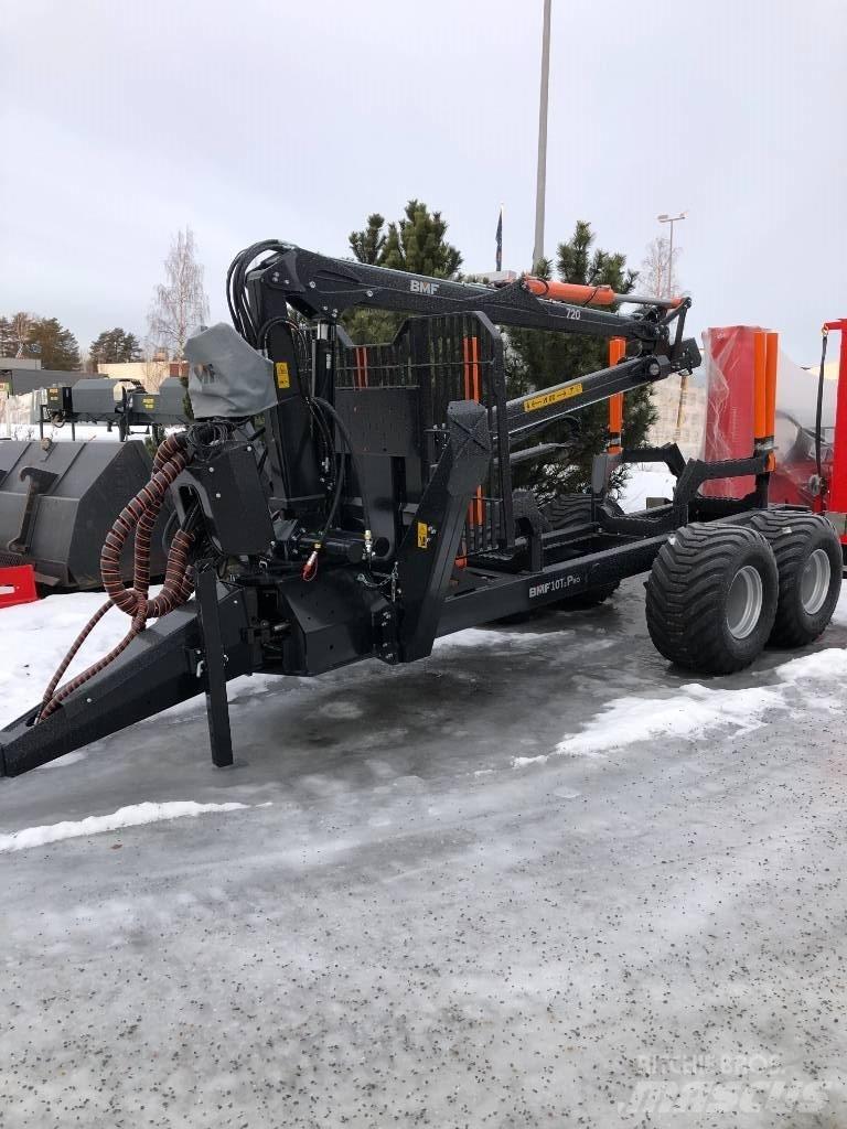 BMF 720+10T2 pro Лесные прицепы