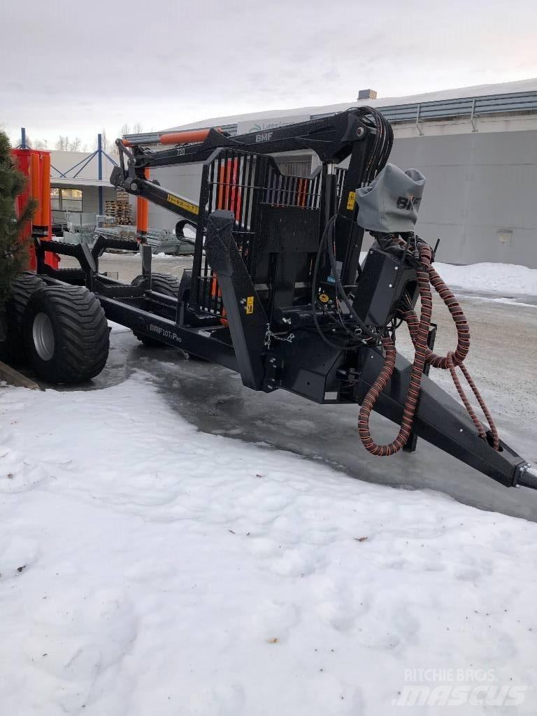 BMF 720+10T2 pro Лесные прицепы