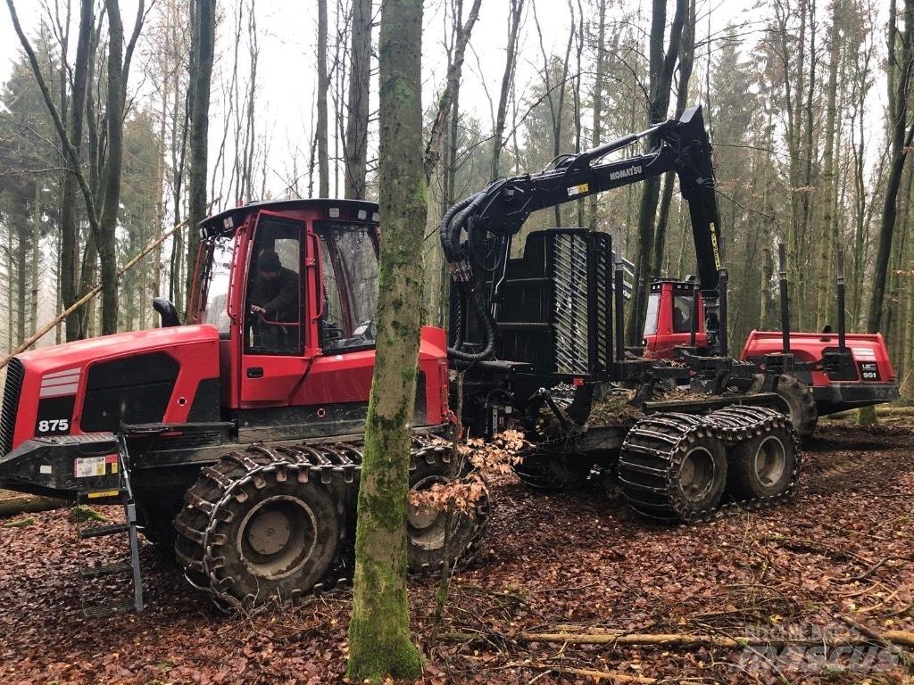 Komatsu 875 Форвардеры