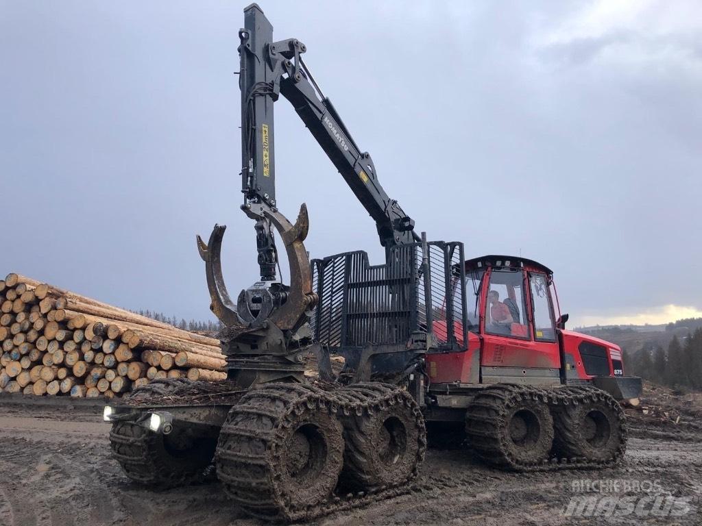 Komatsu 875 Форвардеры