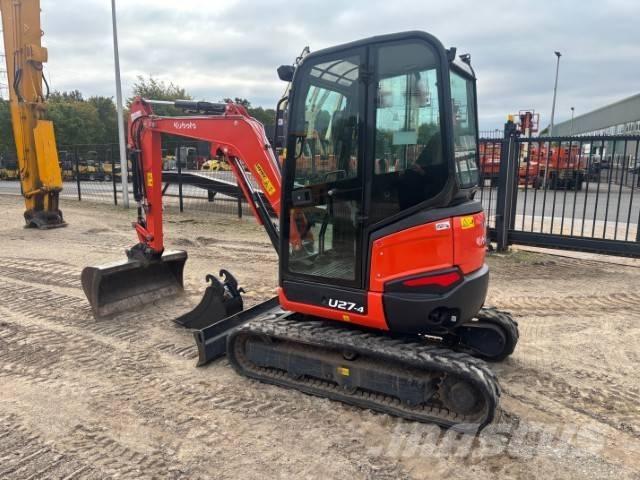 Kubota U 27-4 Мини-экскаваторы