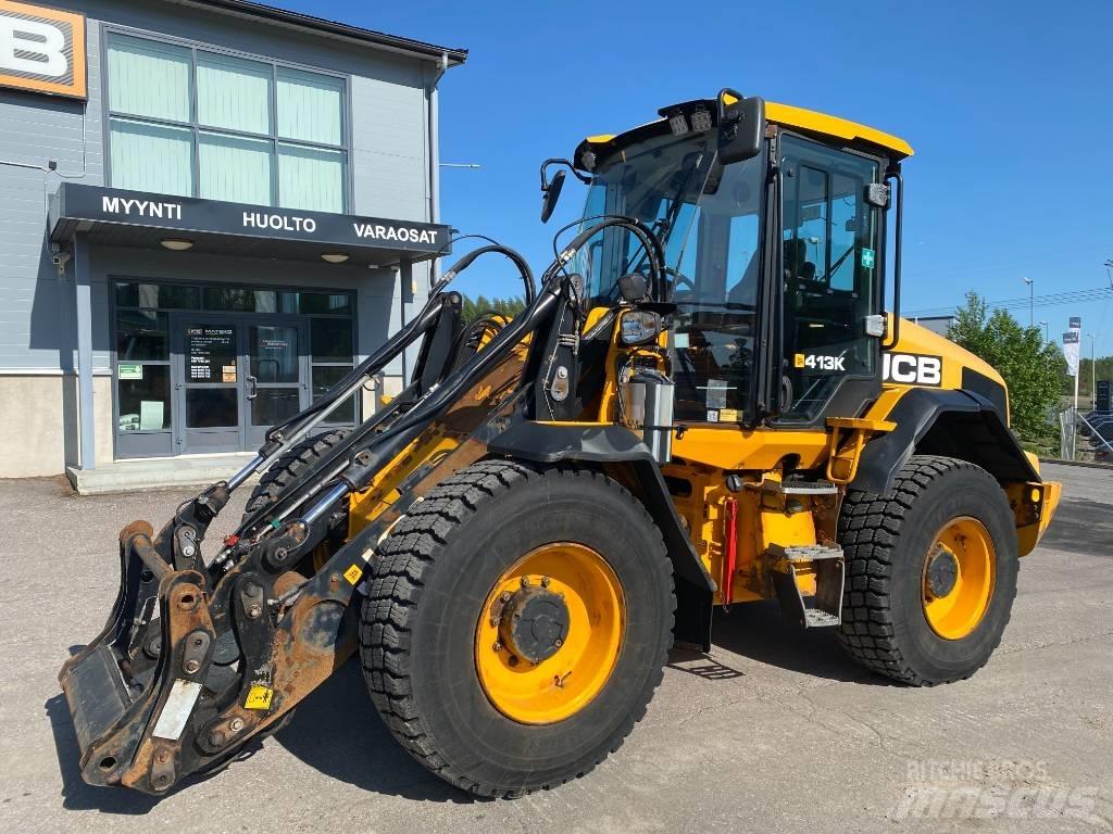 JCB 413 K T4F Фронтальные погрузчики