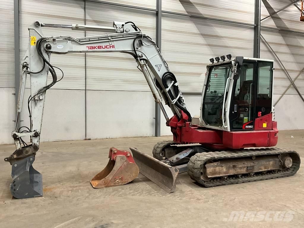 Takeuchi TB 280 FR Малые экскаваторы 7т-12т