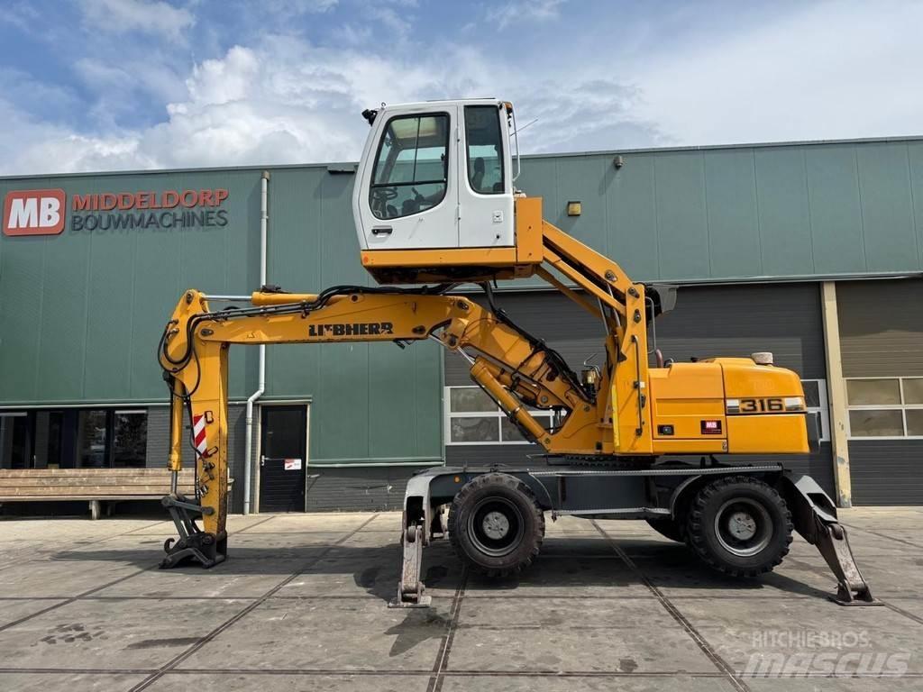 Liebherr A 316 Перегружатели металлолома/промышленные погрузчики