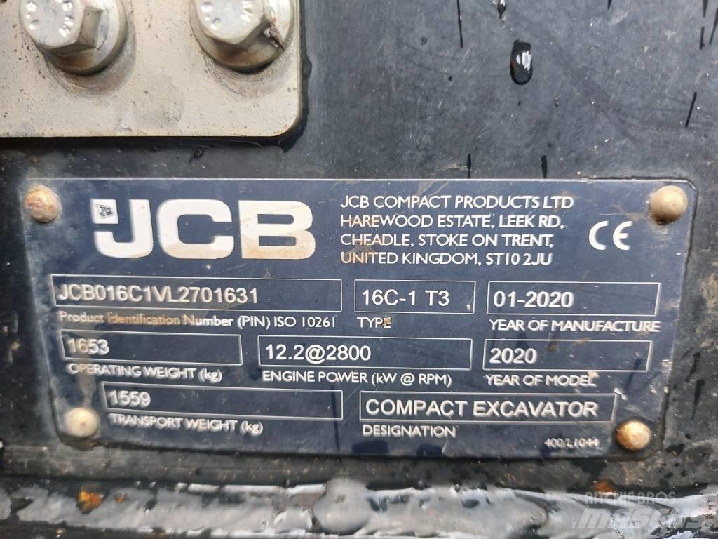 JCB 16 C Мини-экскаваторы