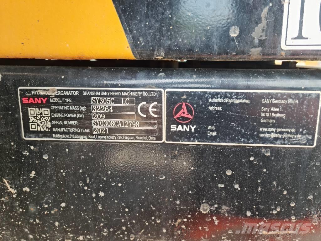 Sany SY 305 CLC Экскаваторы для разрушения