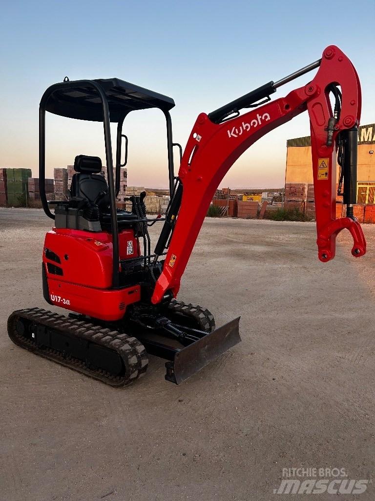 Kubota U 17-3 Мини-экскаваторы