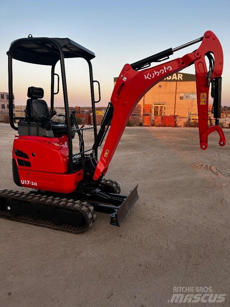 Kubota U 17-3 Мини-экскаваторы