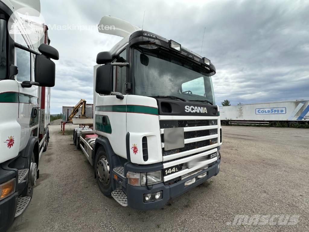 Scania R 124 LB Грузовики-Контейнеровозы