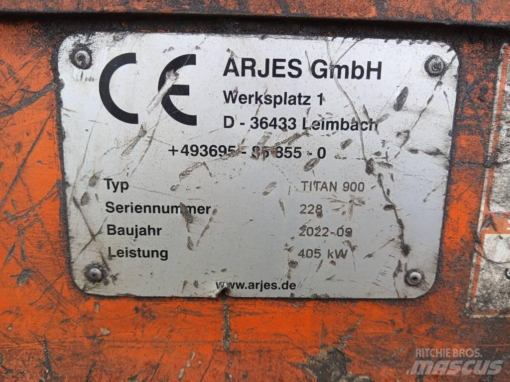 Arjes Titan 900 Промышленные шредеры
