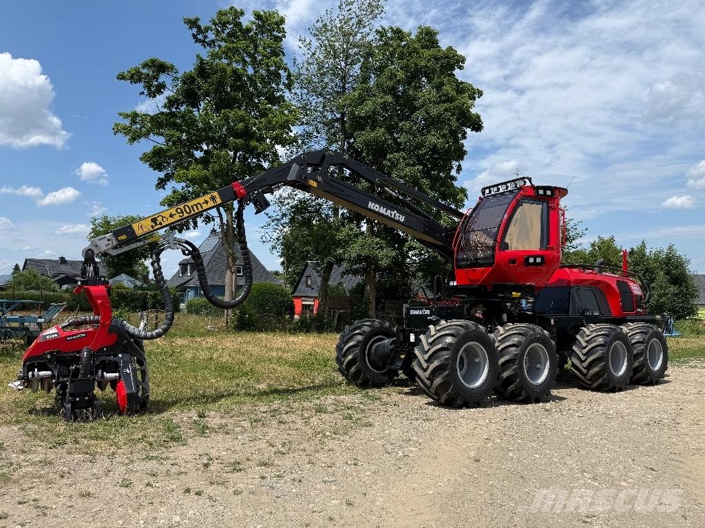 Komatsu 931 XC Харвестеры