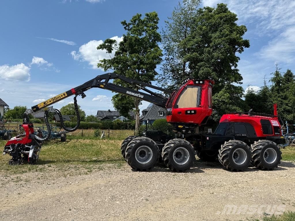 Komatsu 931 XC Харвестеры