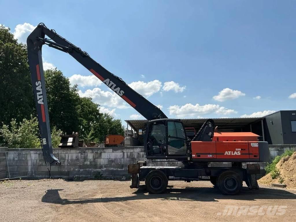 Atlas 350 MH Перегружатели металлолома/промышленные погрузчики