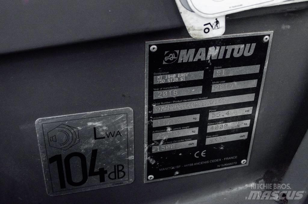 Manitou MT 1840 Телескопические погрузчики