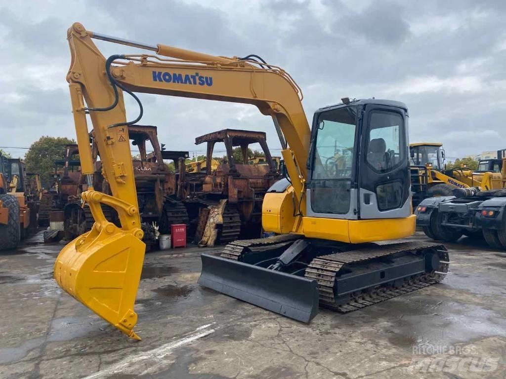 Komatsu pc78us Малые экскаваторы 7т-12т