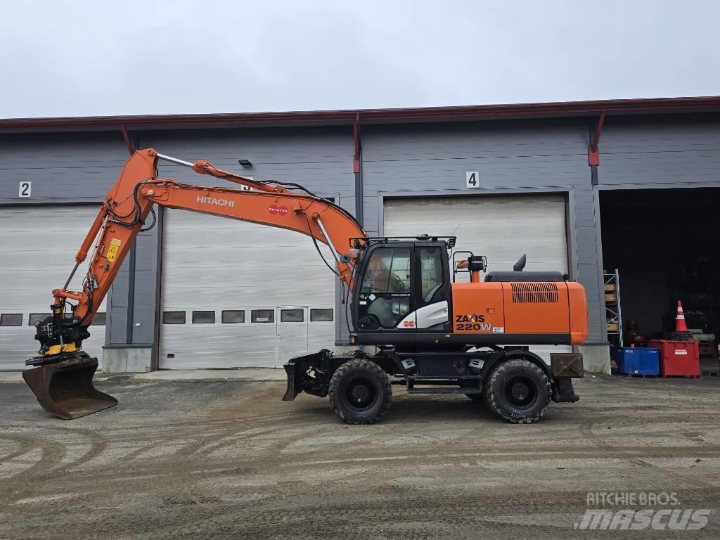 Hitachi ZX 220W-5 Колёсные экскаваторы