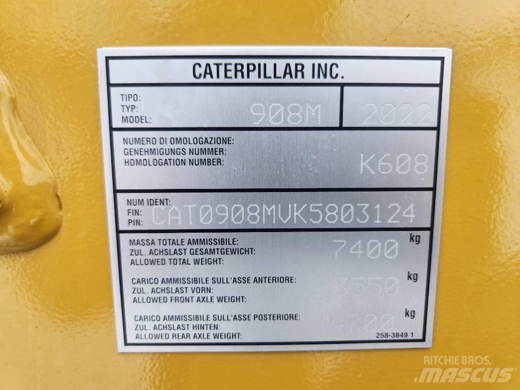 CAT 908m Фронтальные погрузчики