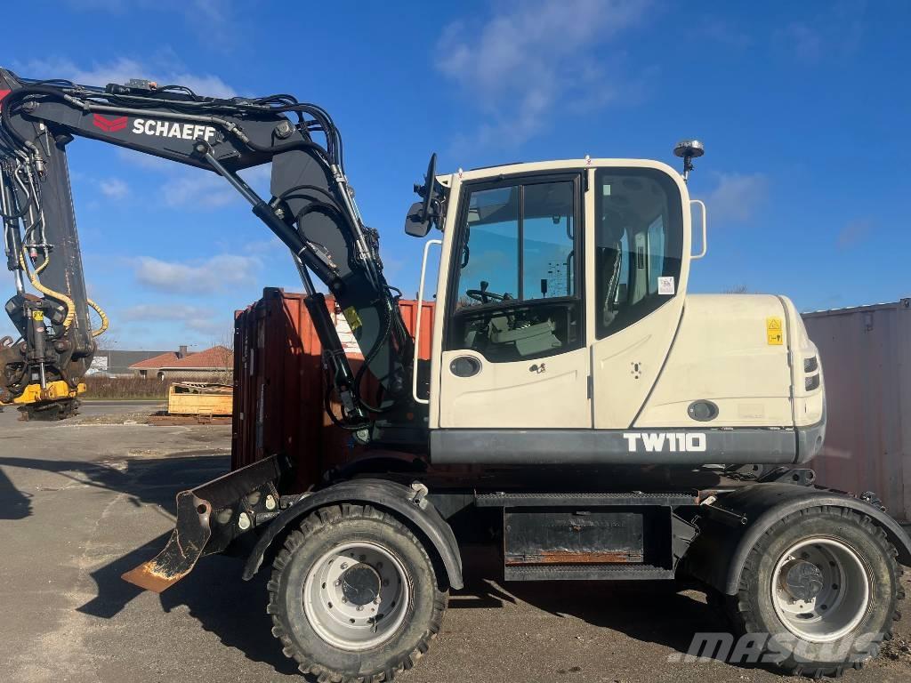 Terex TW 110 Колёсные экскаваторы