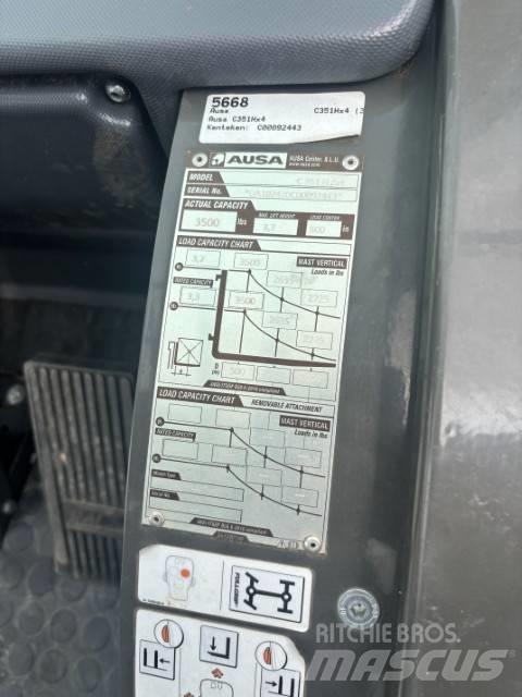 Ausa C 351 Внедорожные погрузчики