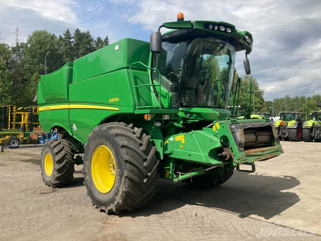 John Deere S 670 i Зерноуборочные комбайны