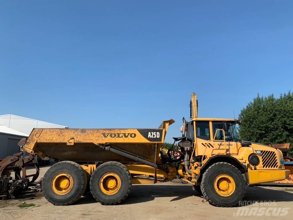 Volvo A 25 D Шарнирно-сочленённые самосвалы