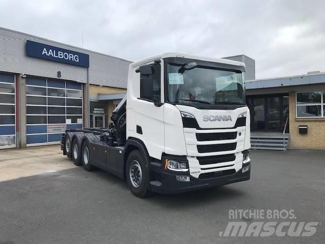 Scania R 500 Автомобильные краны