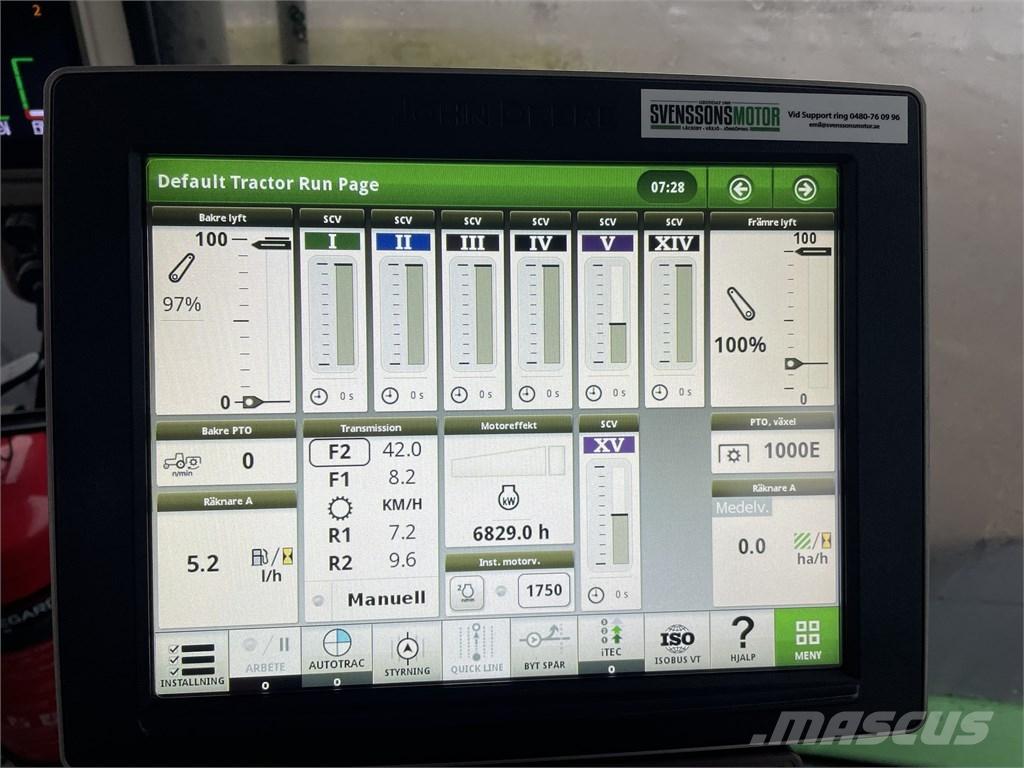 John Deere 7230R Трактора