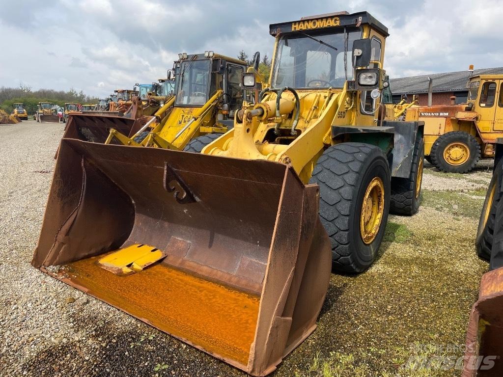 Hanomag 55D Фронтальные погрузчики