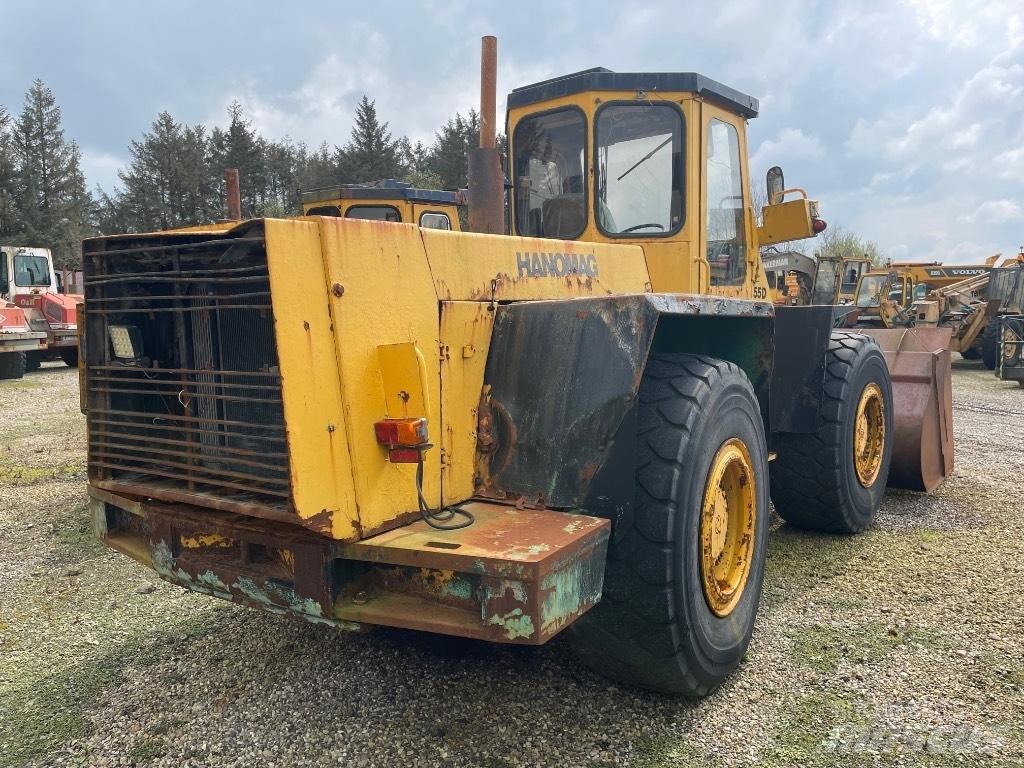 Hanomag 55D Фронтальные погрузчики
