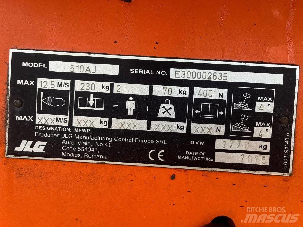 JLG 510 AJ Коленчатые подъемники