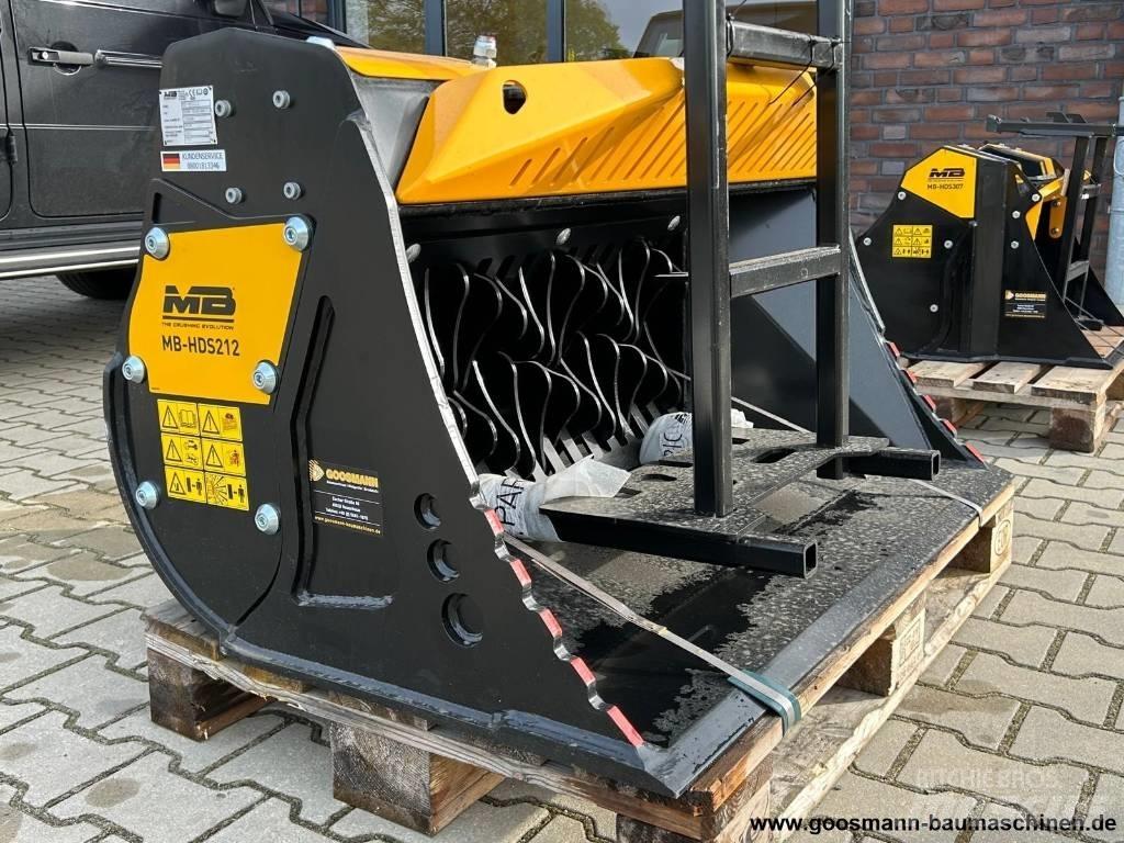MB Crusher HDS 212 Просеивающие ковши