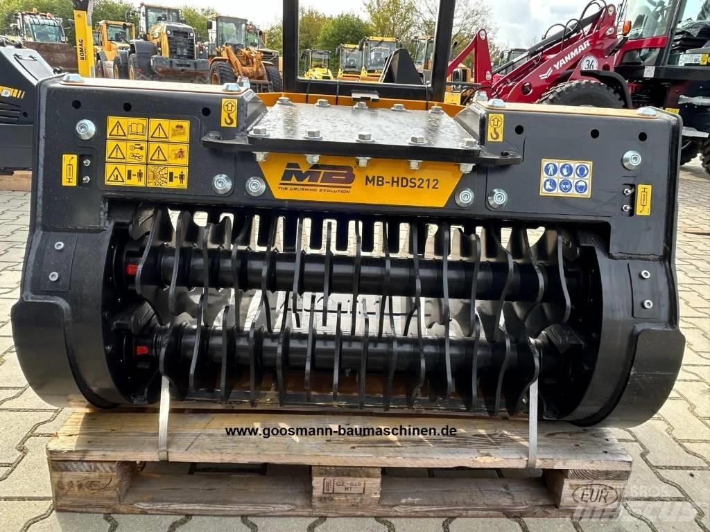 MB Crusher HDS 212 Просеивающие ковши