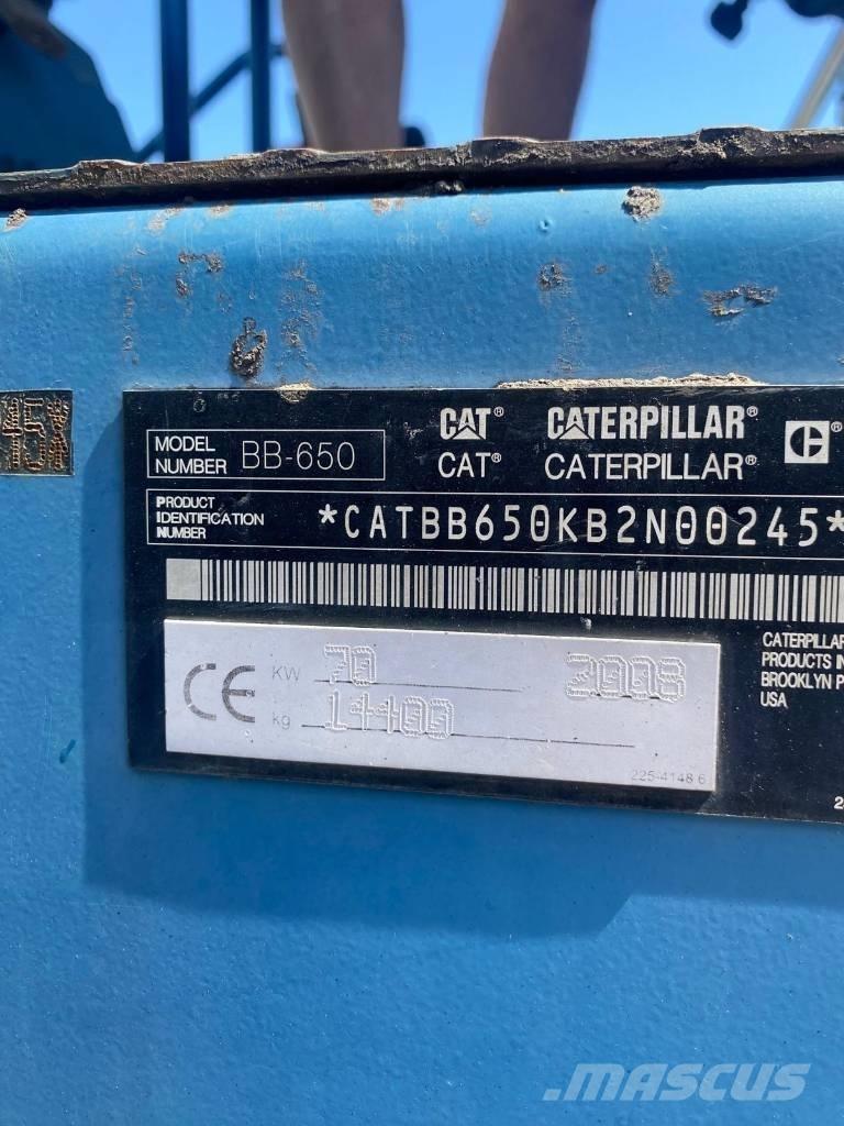 CAT BB 650 Асфальтоукладчики