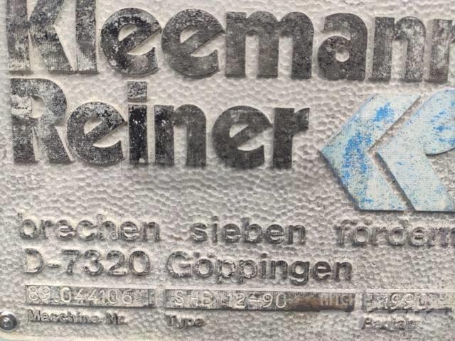 Kleemann SHB 12-90 Промышленные мельницы