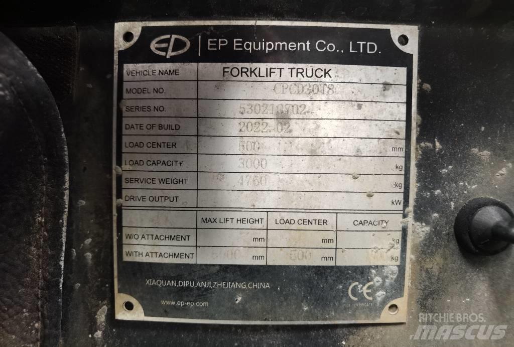 EP CPCD35T8S4S Дизельные погрузчики