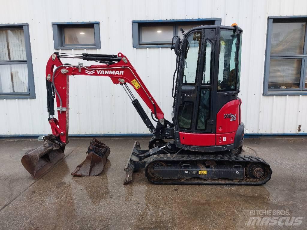 Yanmar Vio 26-6 Мини-экскаваторы