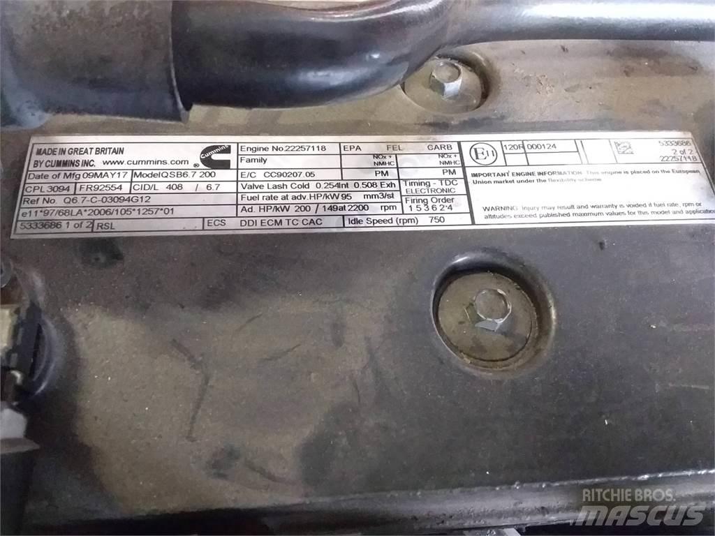 Cummins QSB6.7 Двигатели
