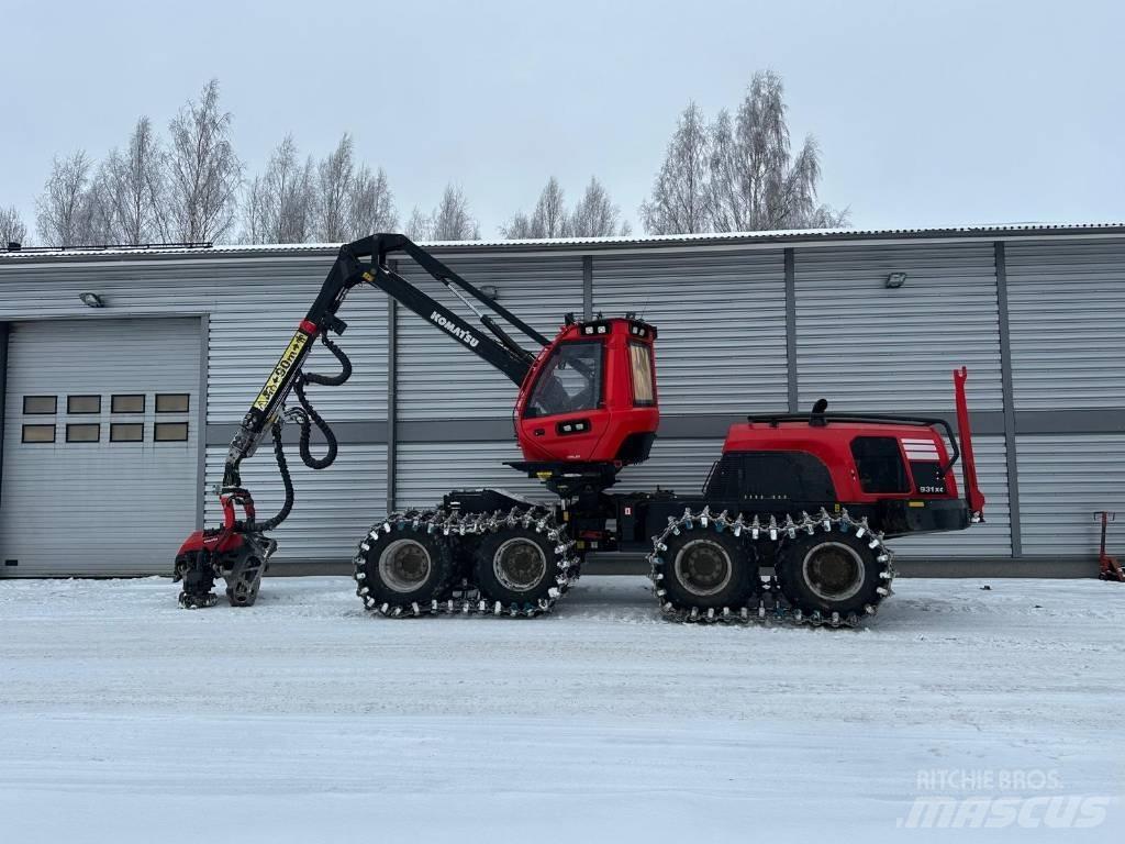 Komatsu 931 XC Харвестеры