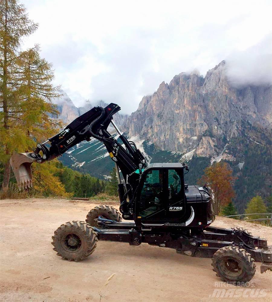 Euromach R755 Экскаваторы-амфибии