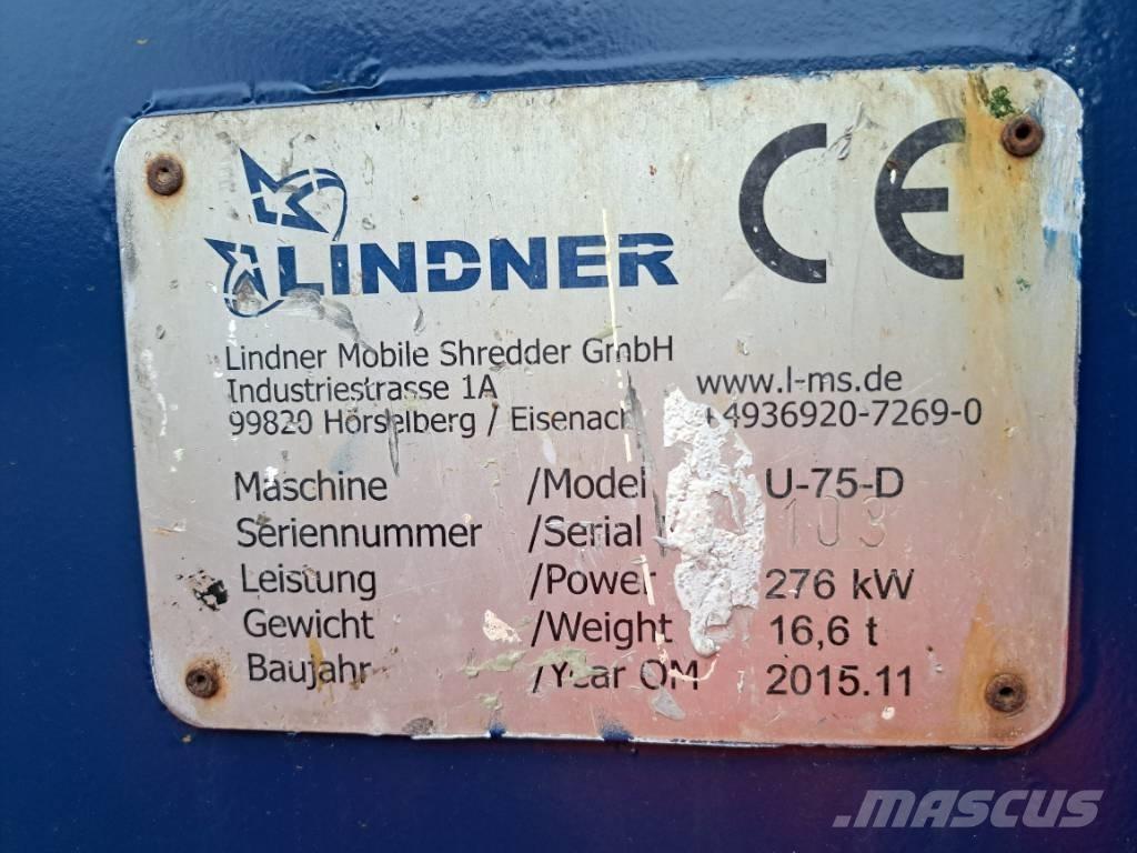 Lindner Urraco 75 D Промышленные шредеры