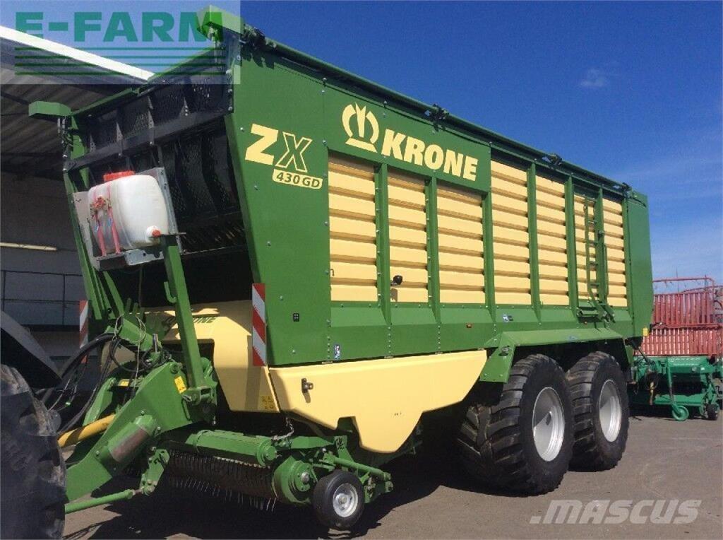Krone zx 430 gd Прицепы перегрузчики зерна