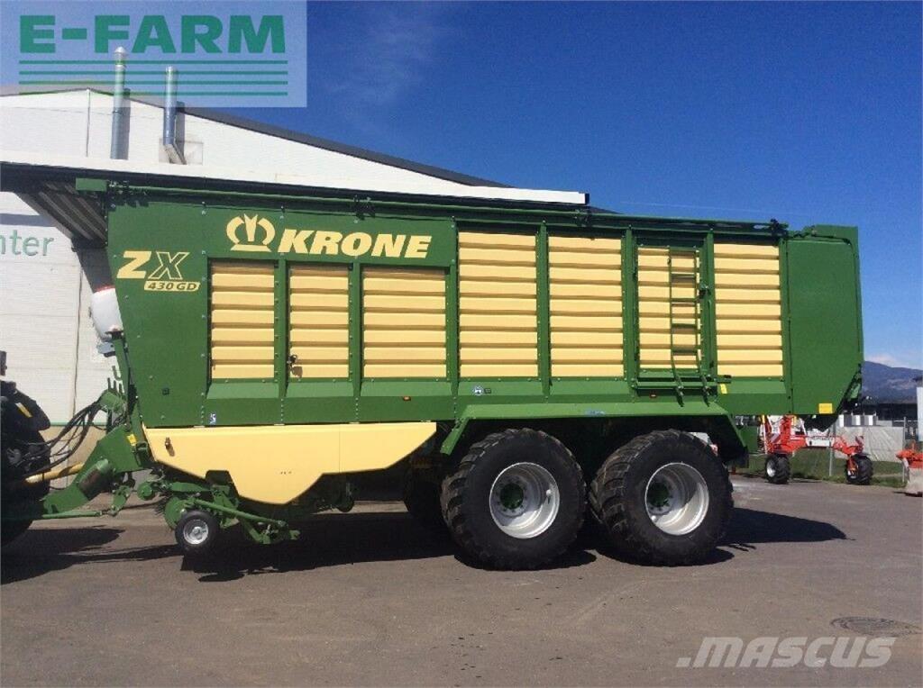 Krone zx 430 gd Прицепы перегрузчики зерна