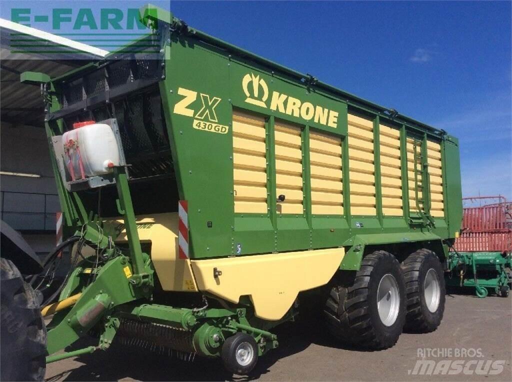 Krone zx 430 gd Прицепы перегрузчики зерна