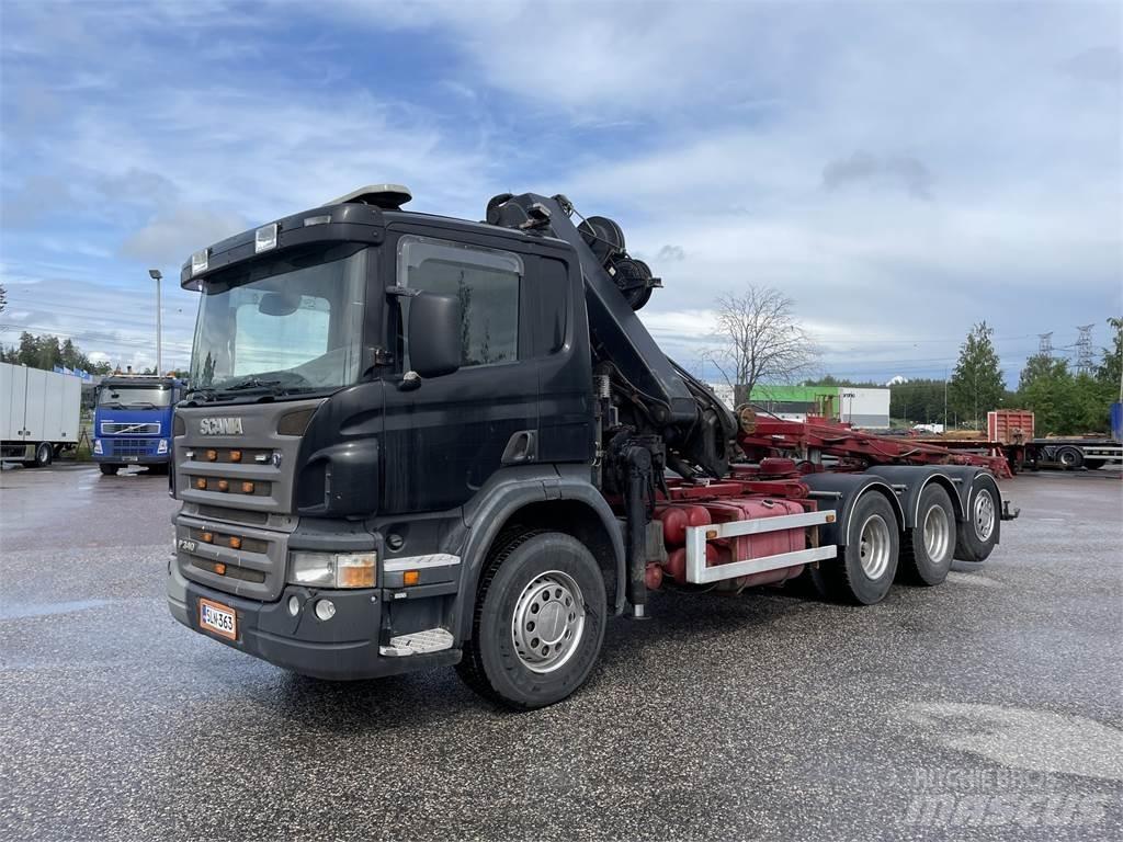 Scania P340 8x4 Автомобильные краны