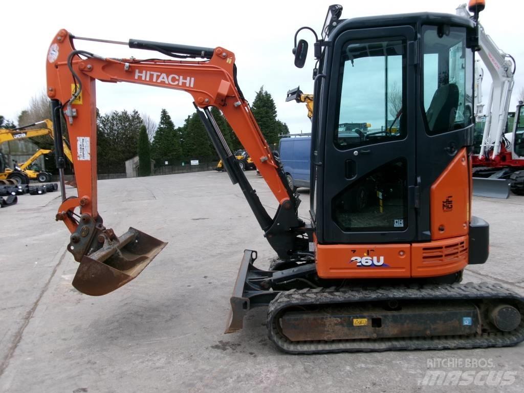 Hitachi 26U Мини-экскаваторы