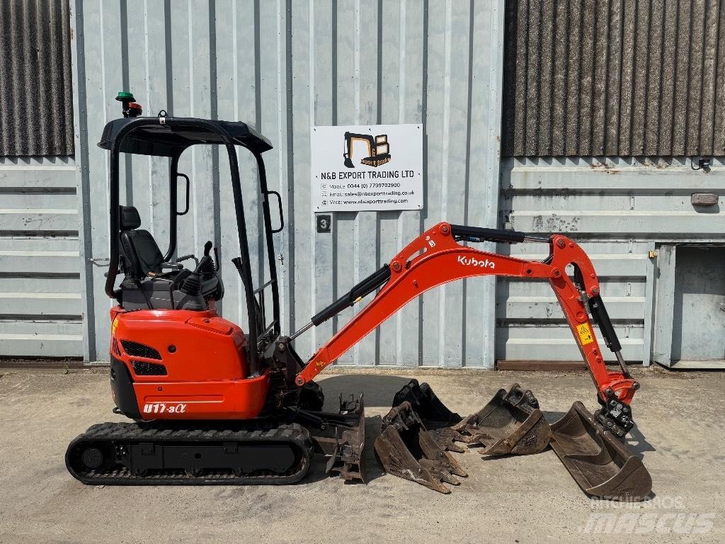 Kubota U 17 Мини-экскаваторы